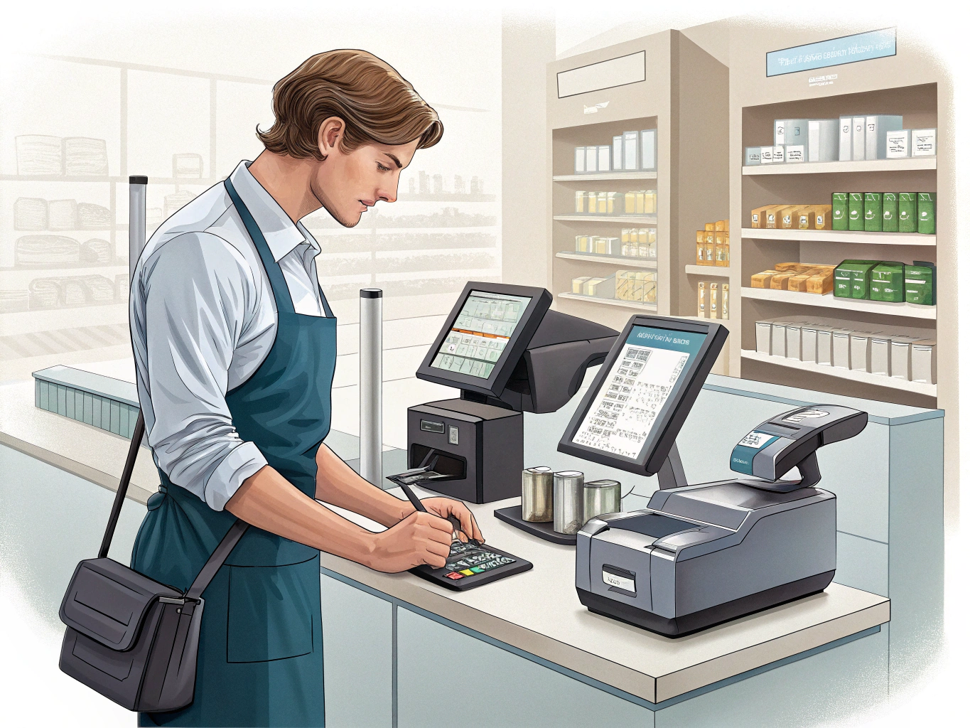 Cash Register Operator Job Description