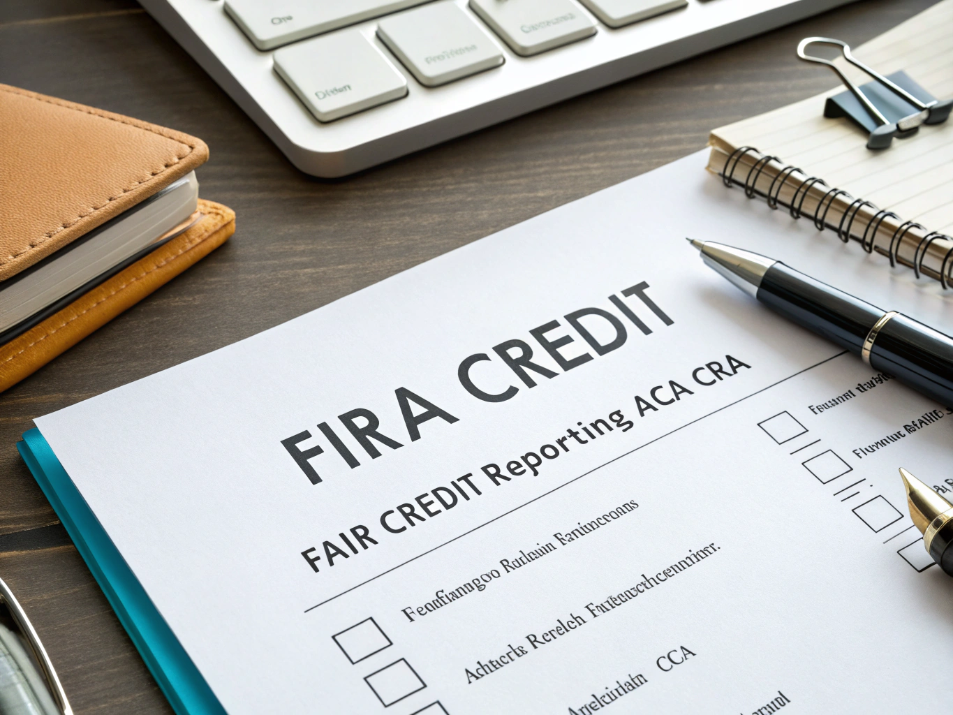 Checklist Fair Credit Reporting Act Fcra Compliance
