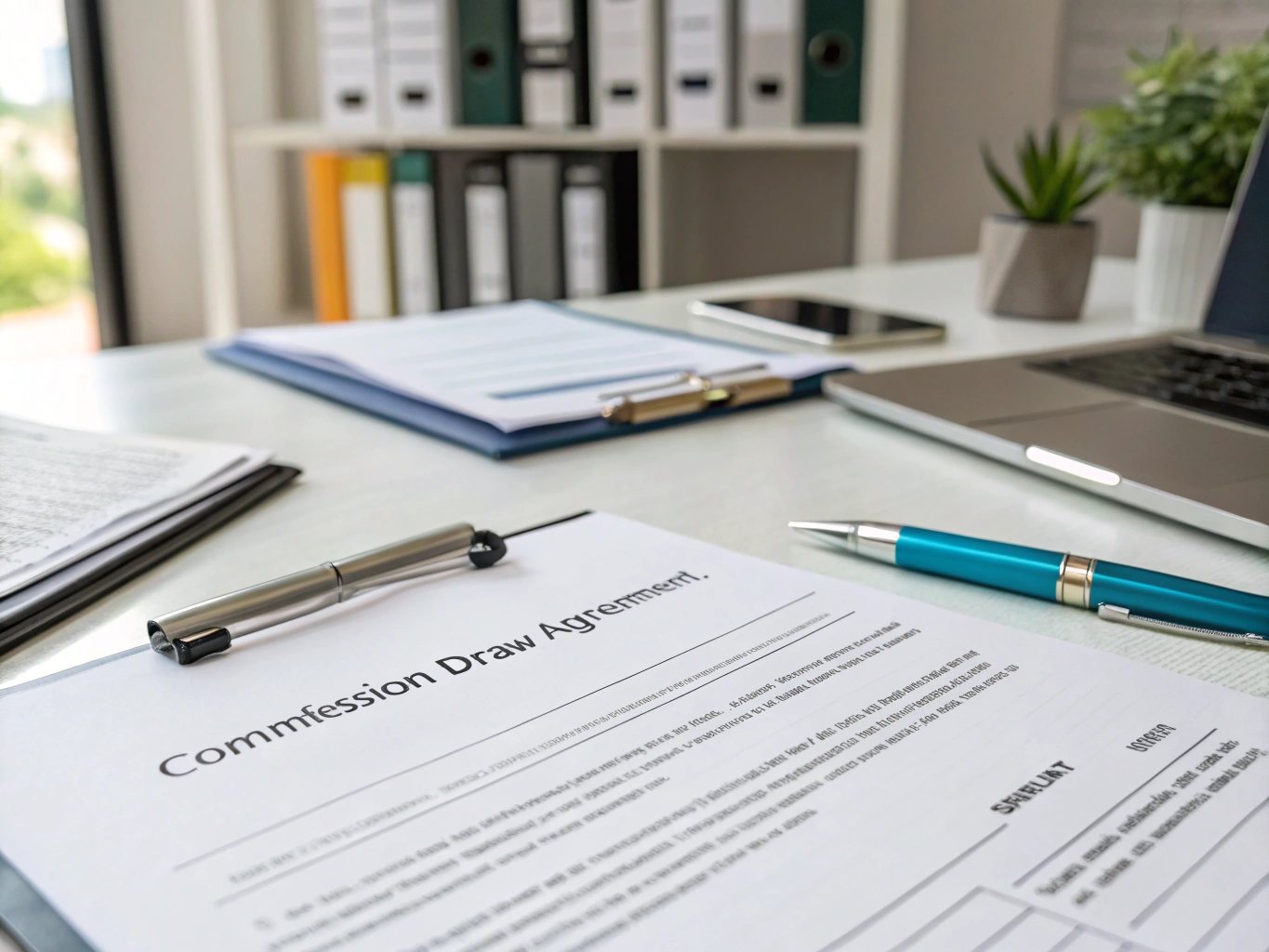 Commission Sales Draw Agreement