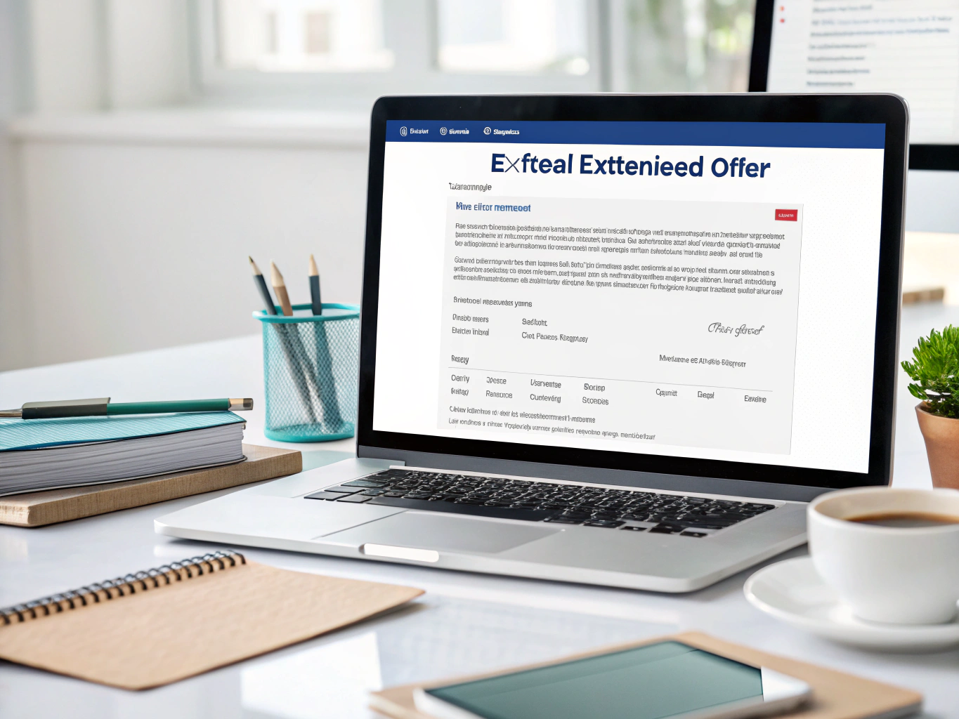 Contract Extension Offer