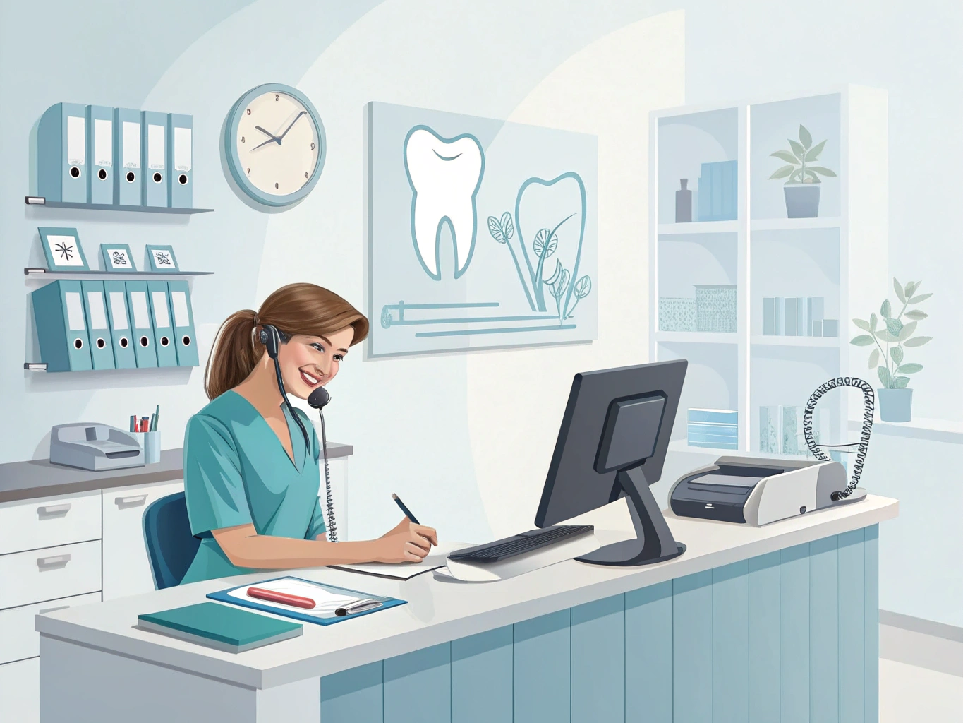 Dental Receptionist Job Description
