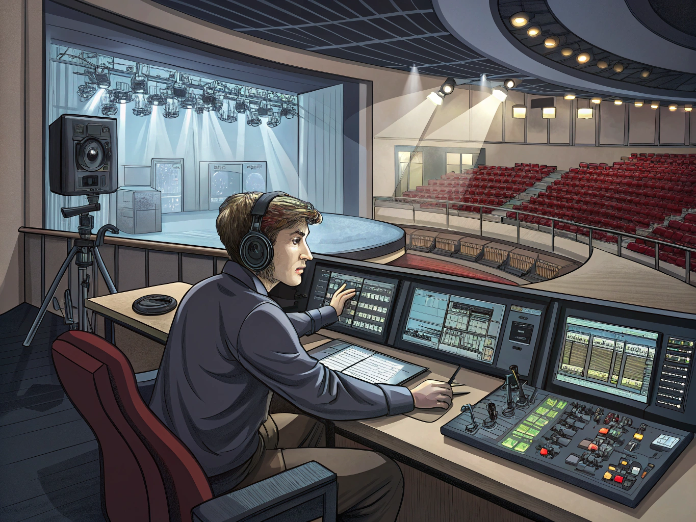 Dimmer Board Operator Job Description