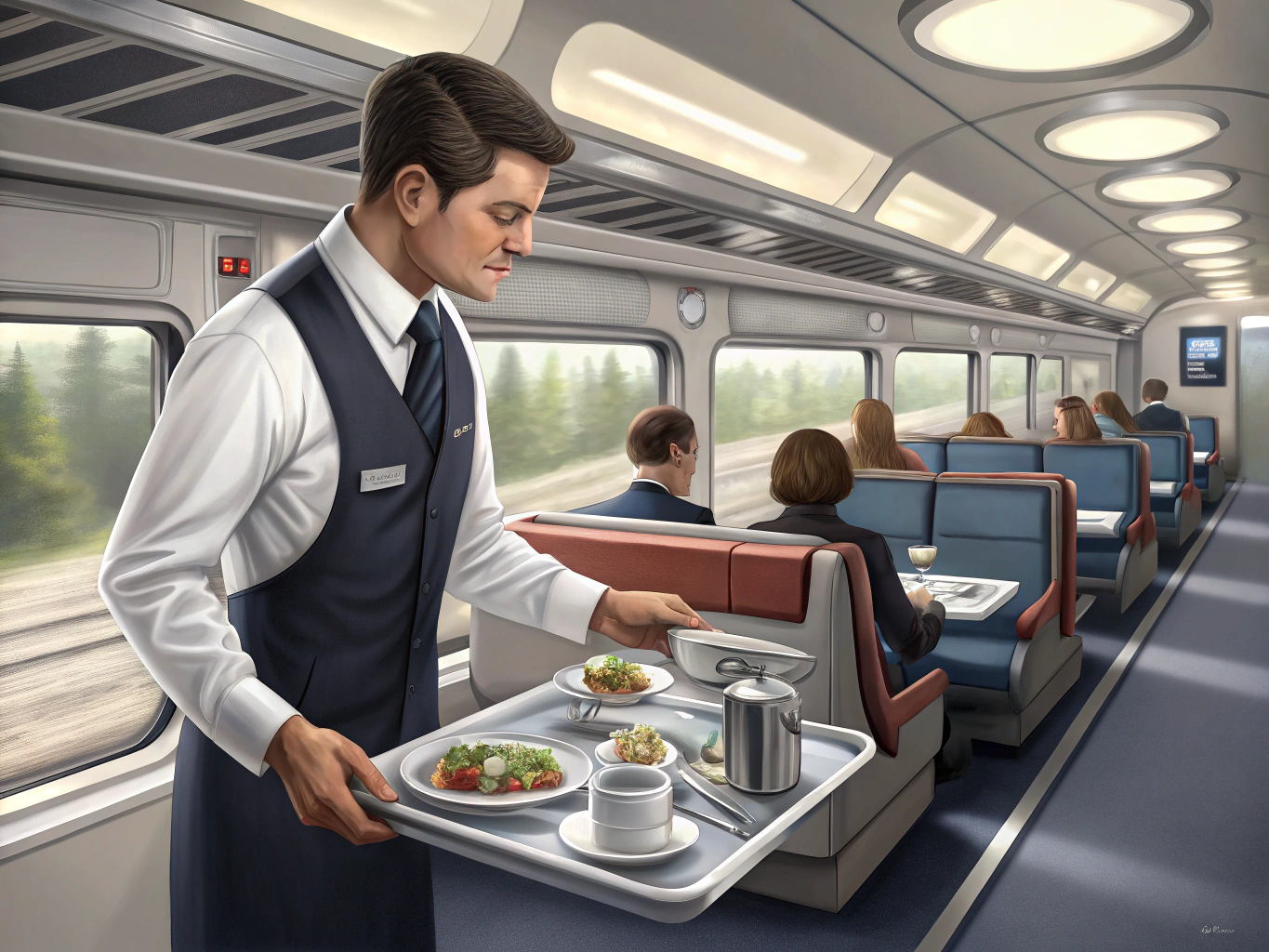 Dining Car Server Job Description