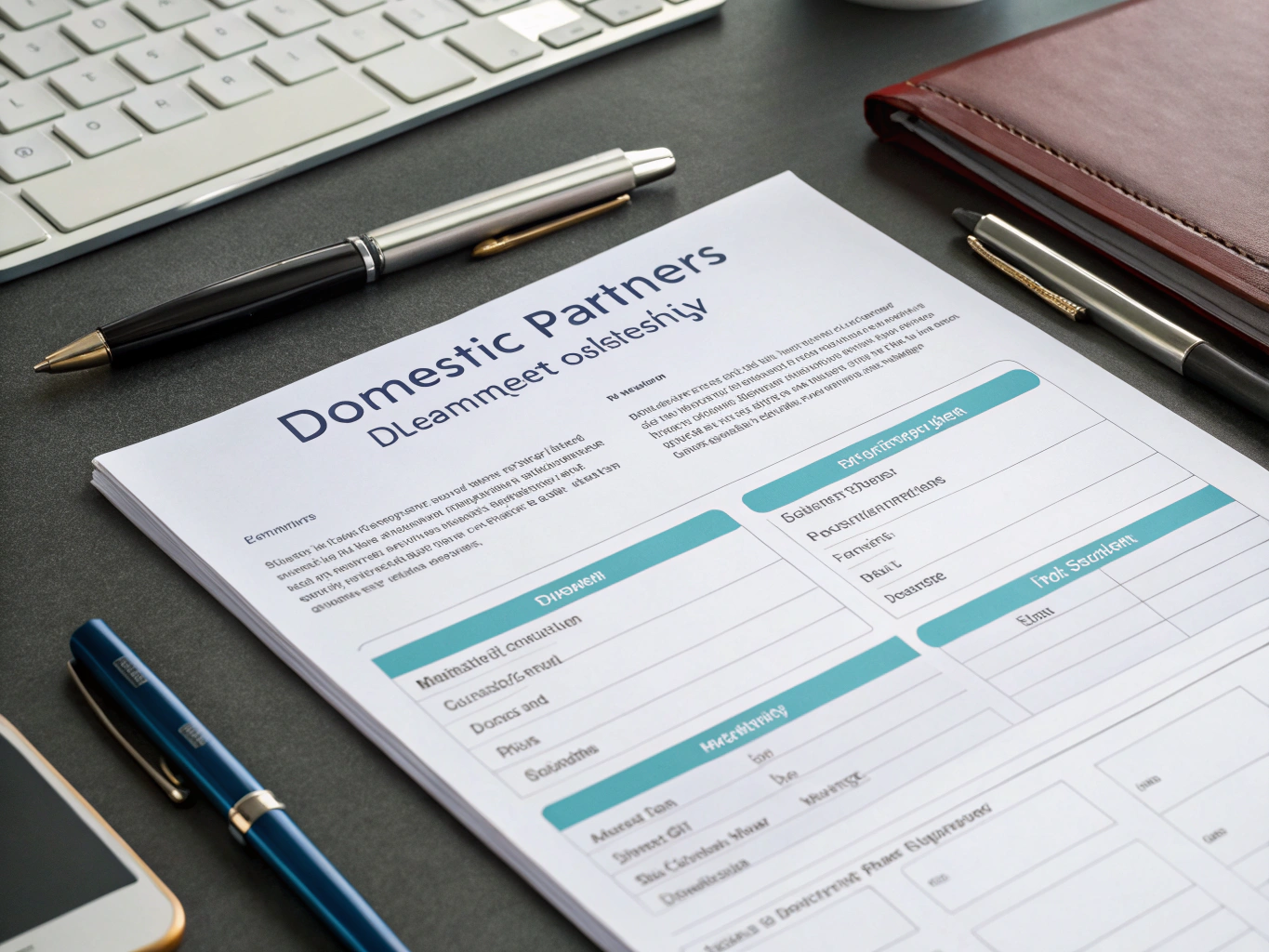 Domestic Partners Statement Relationship