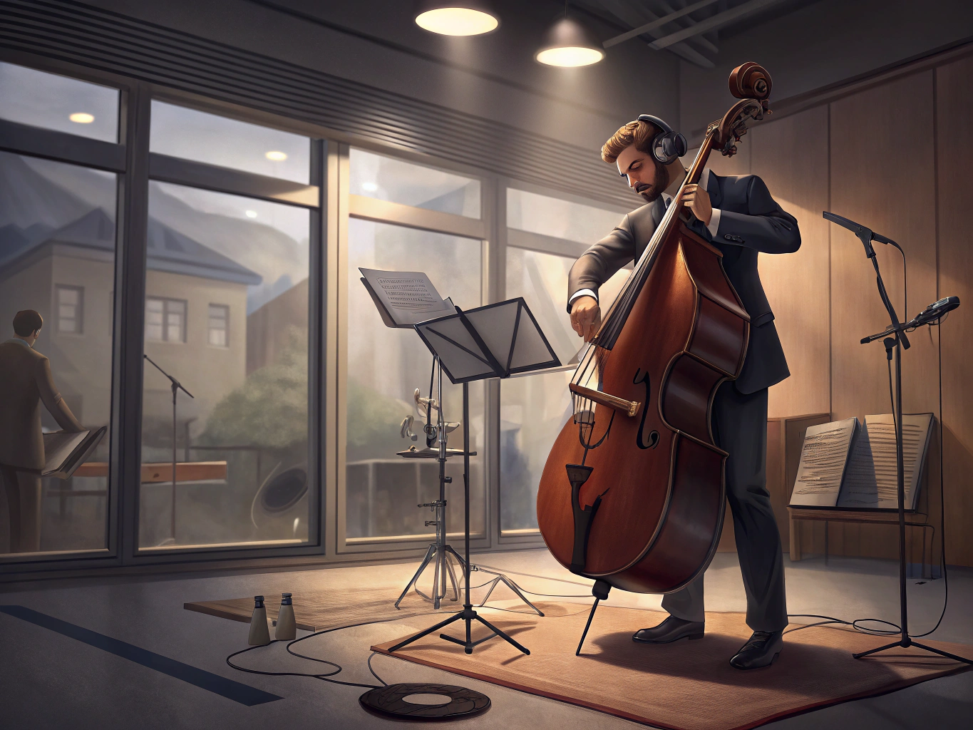 Double Bass Player Job Description