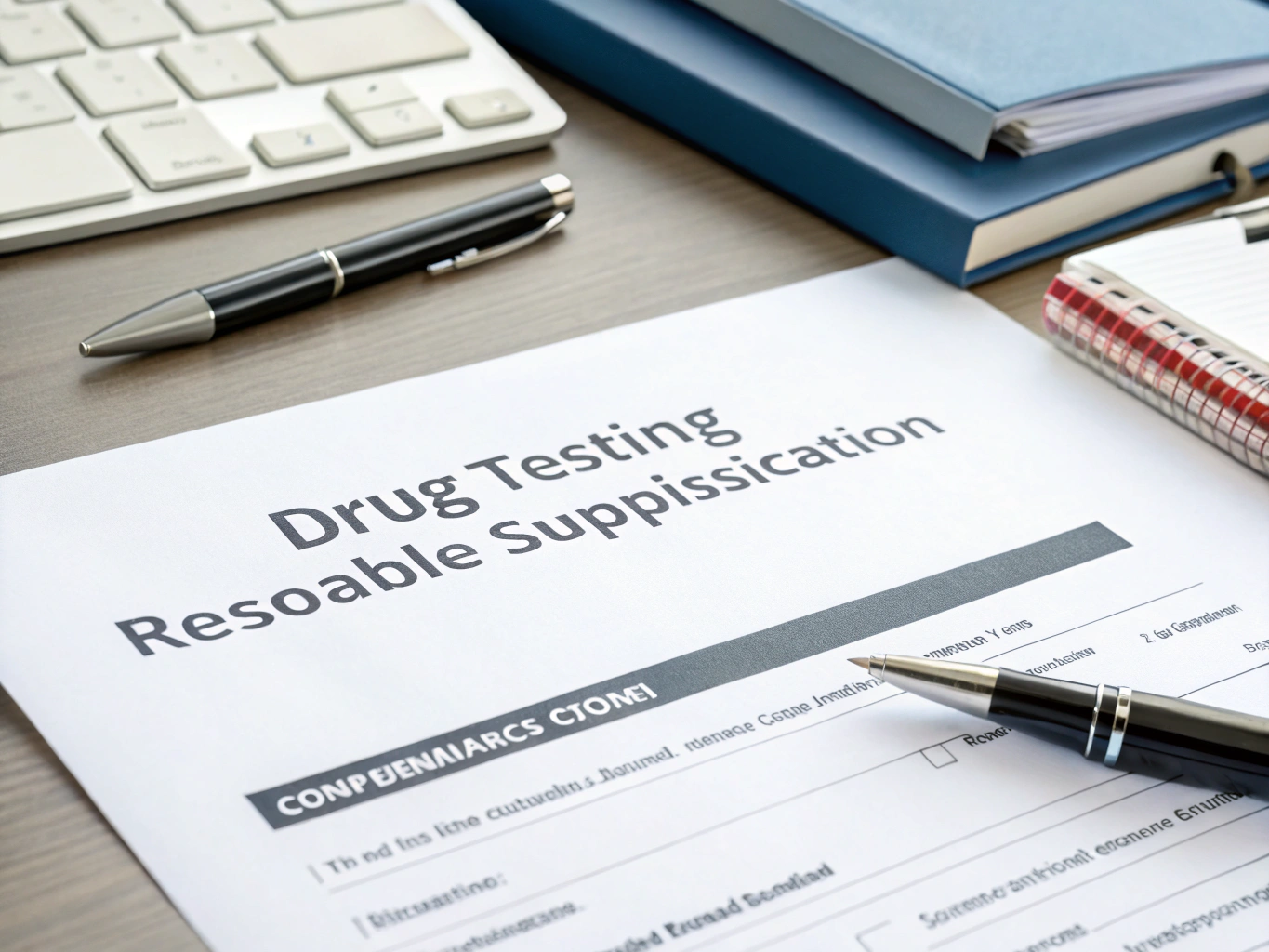 Drug Testing Reasonable Suspicion Documentation