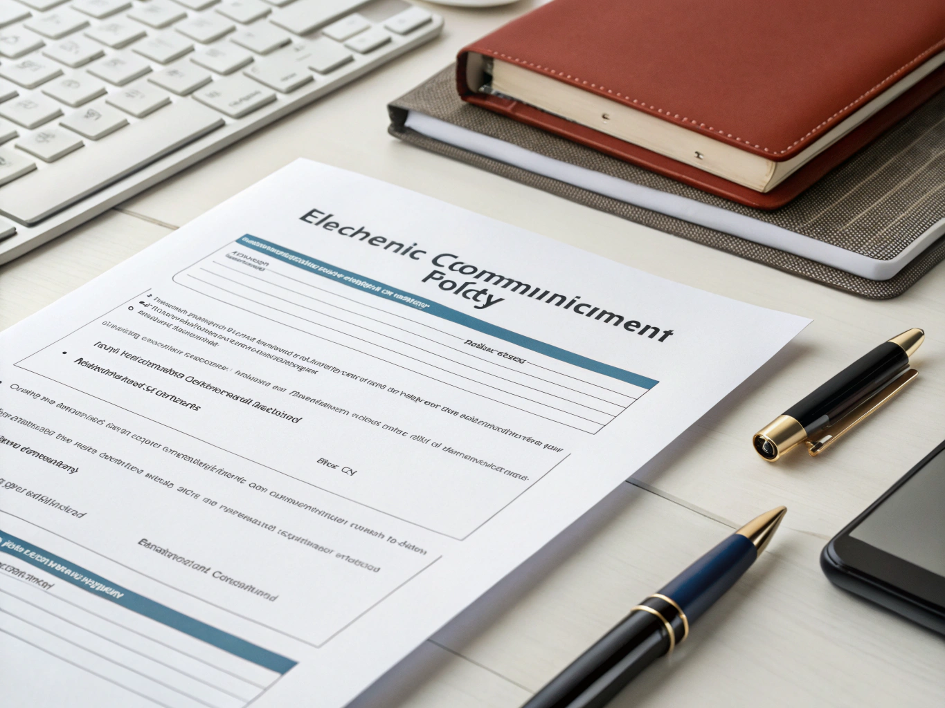 Electronic Communication Policy Acknowledgment