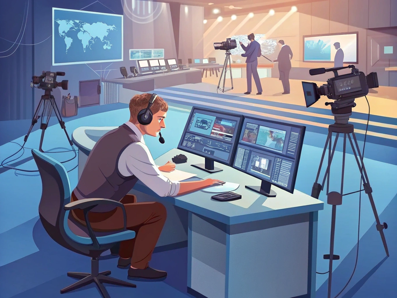 Electronic News Gathering Editor Job Description