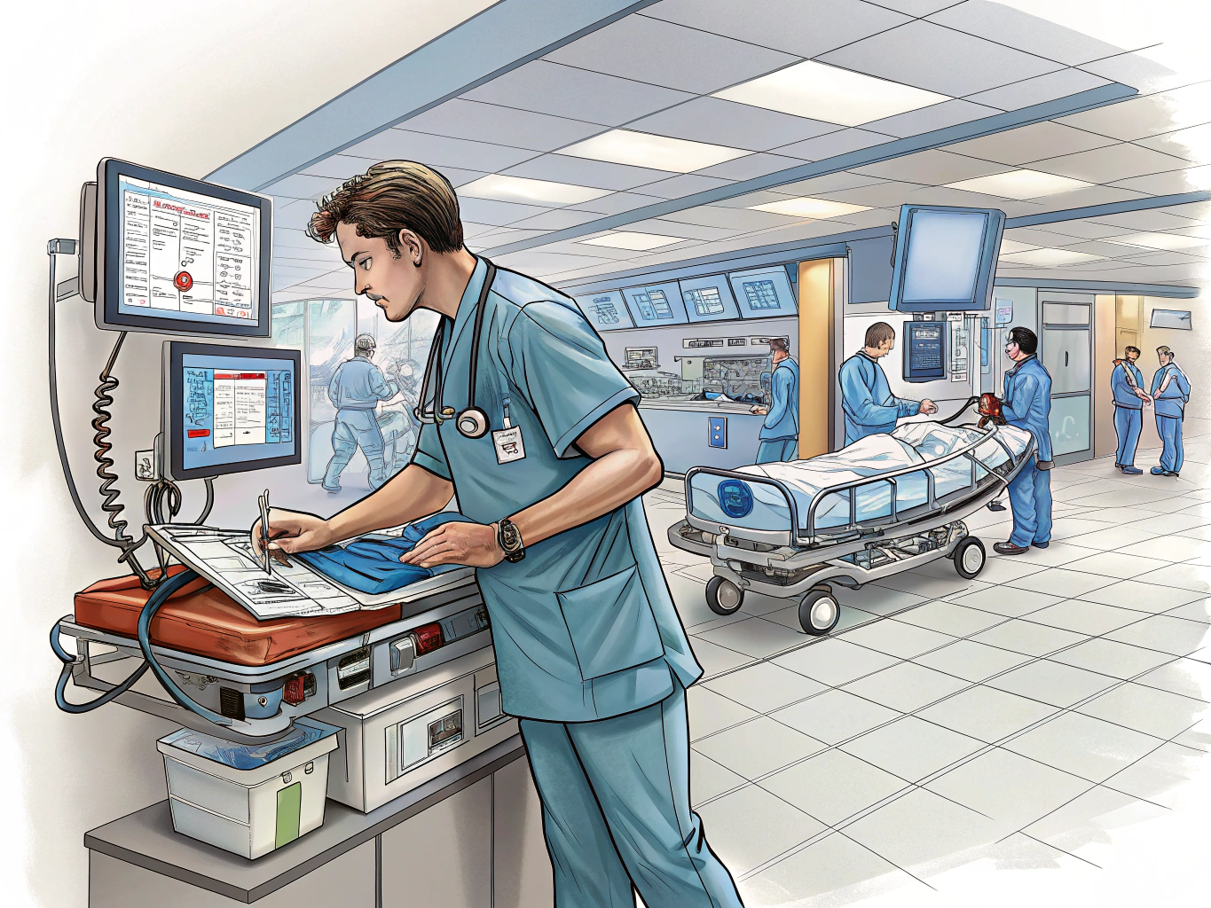 Emergency Room Orderly Job Description