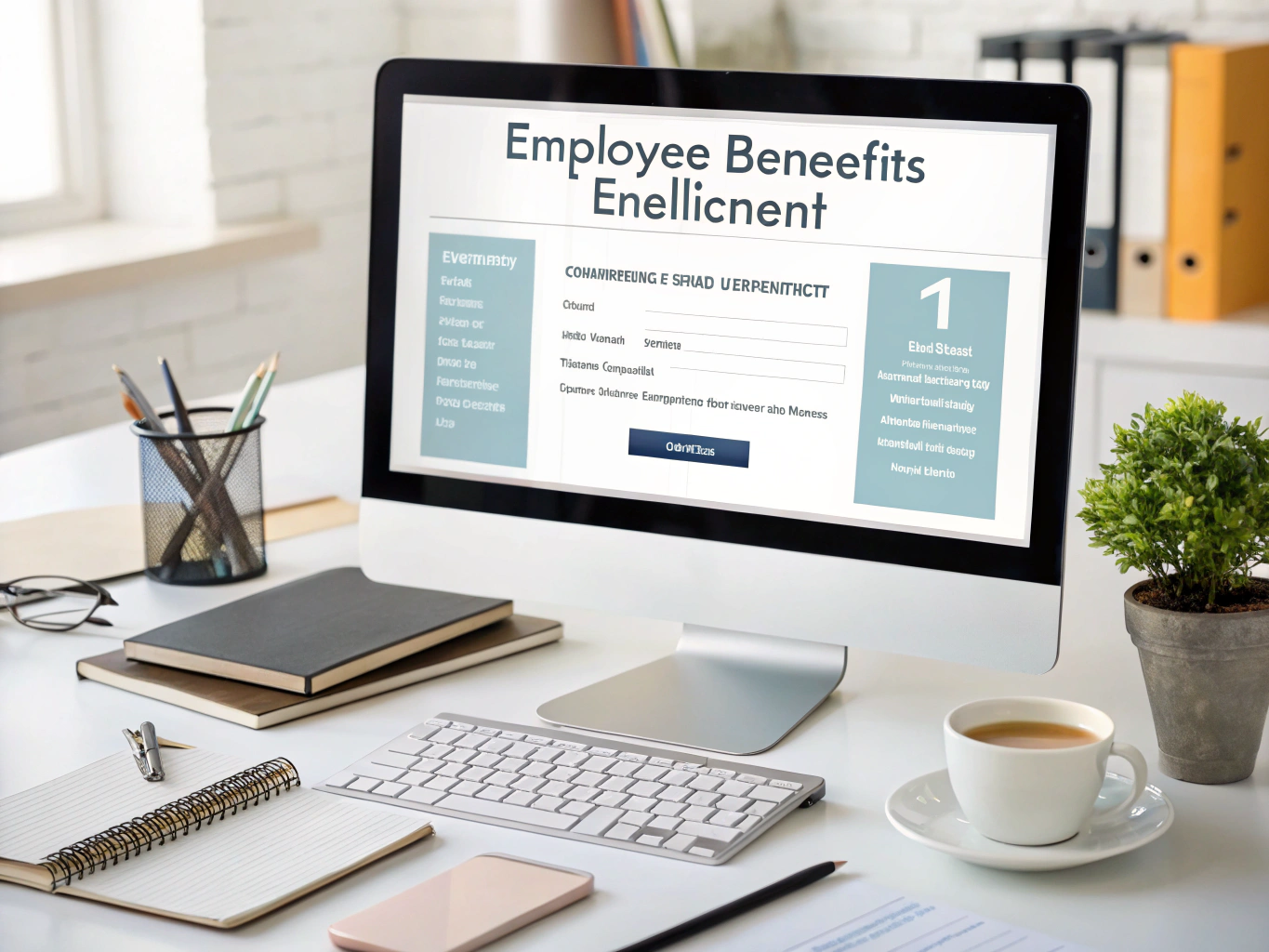 Employee Benefits Enrollment Invitation