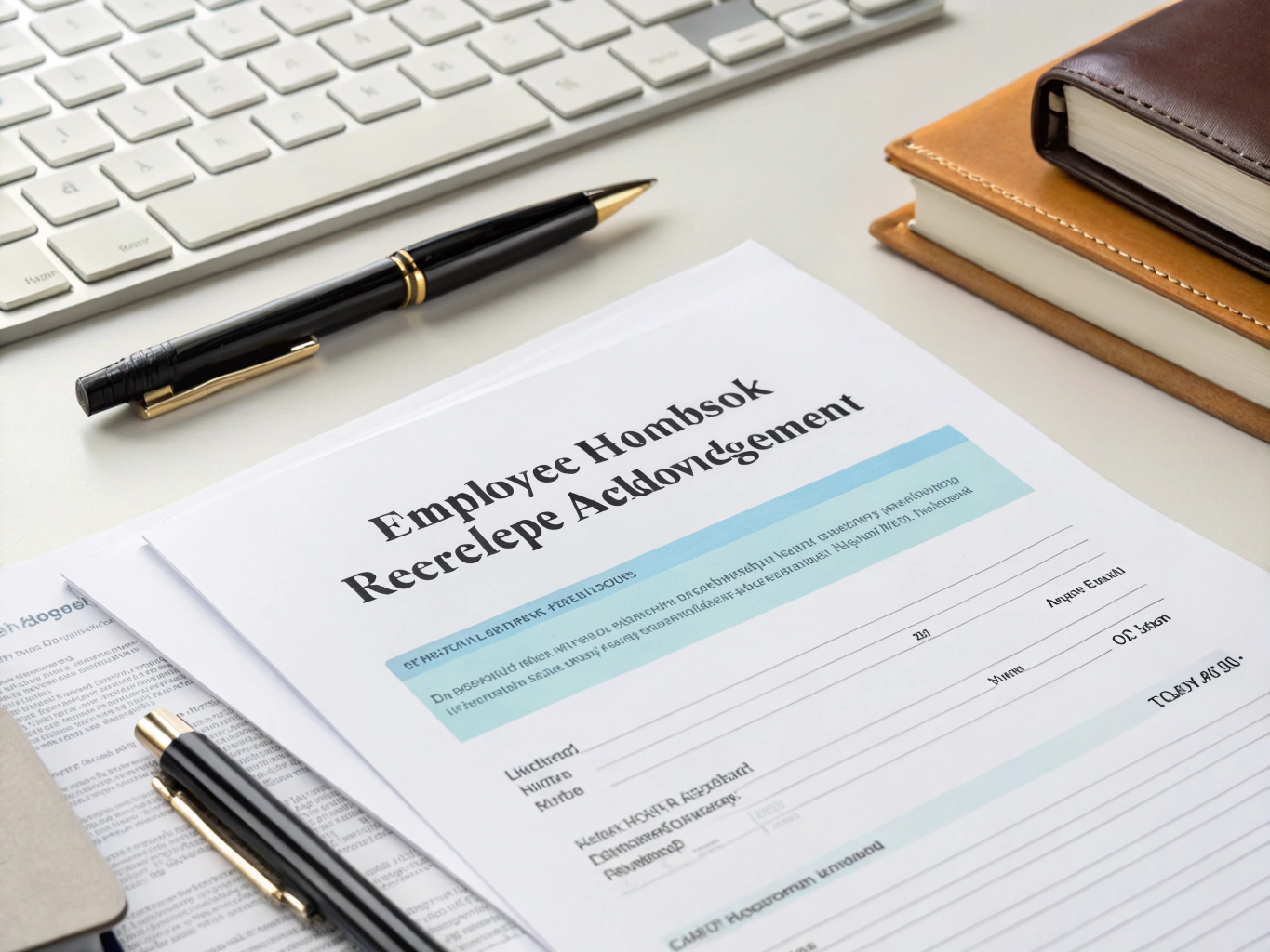 Employee Handbook Receipt Acknowledgment