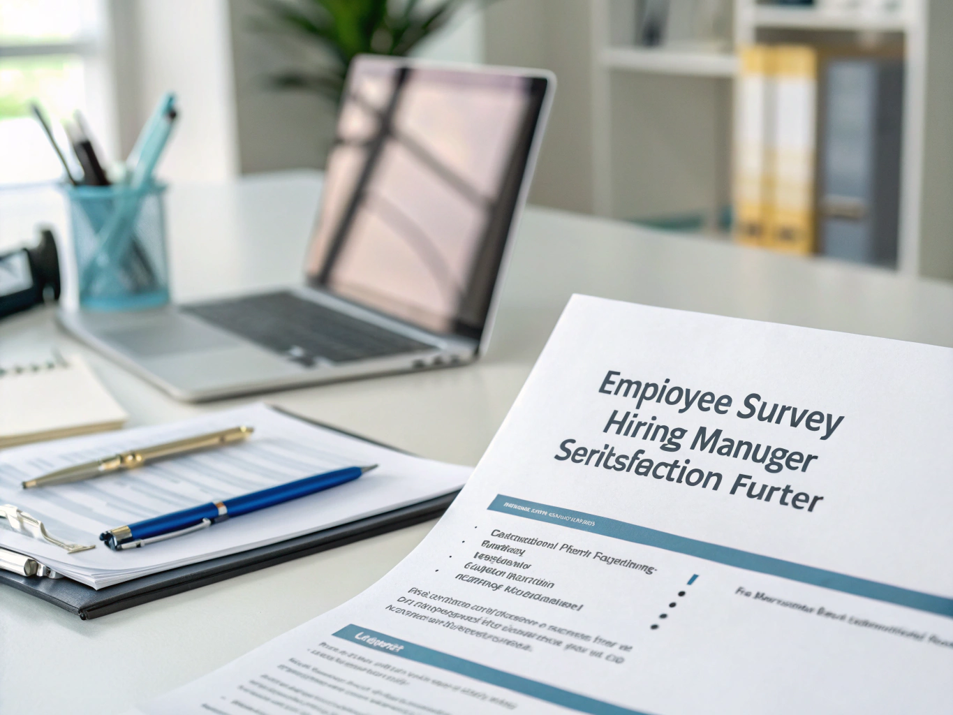 Employee Survey Hiring Manager Satisfaction Recruiter