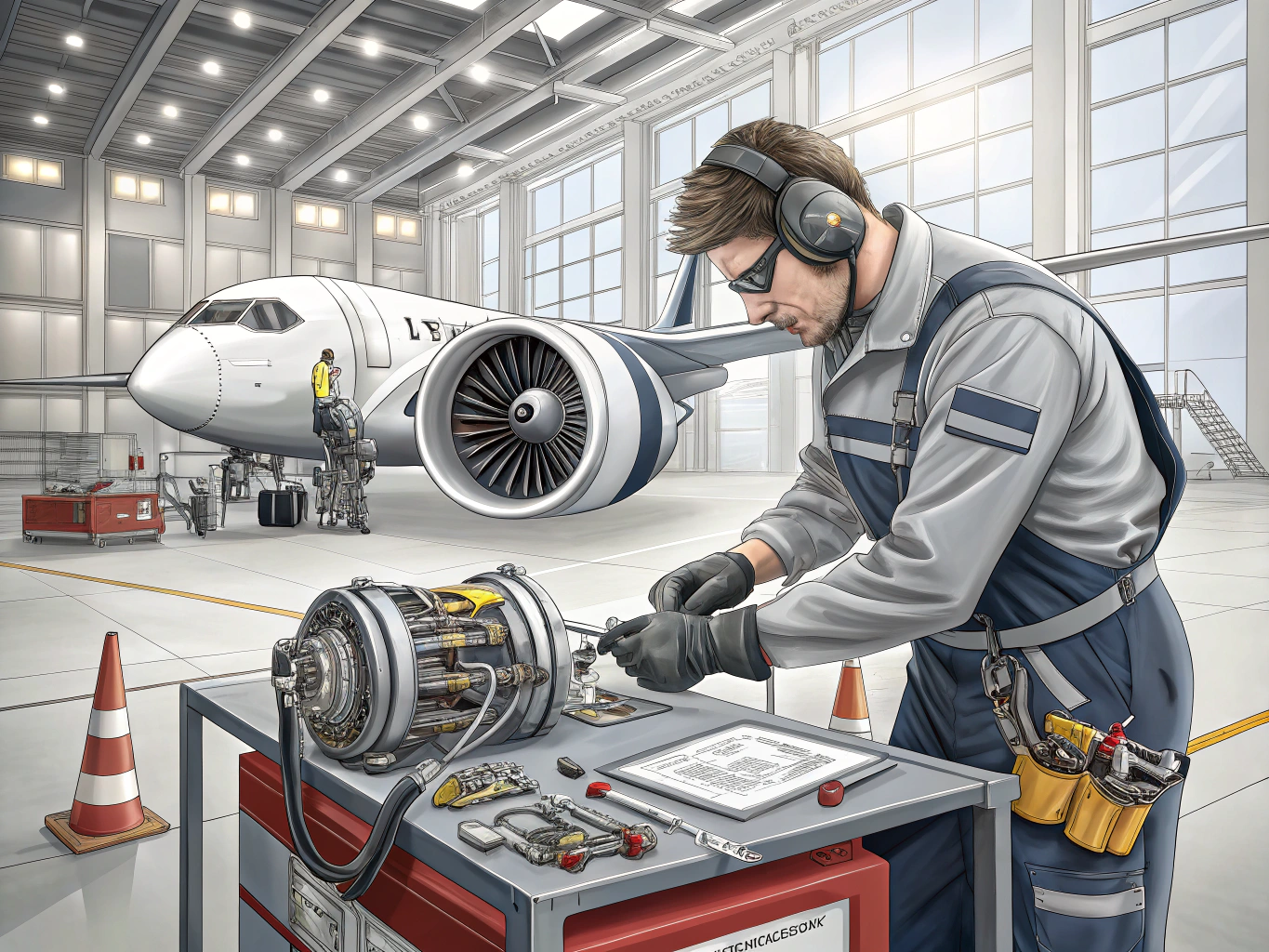 FAA Certified Powerplant Mechanic Job Description