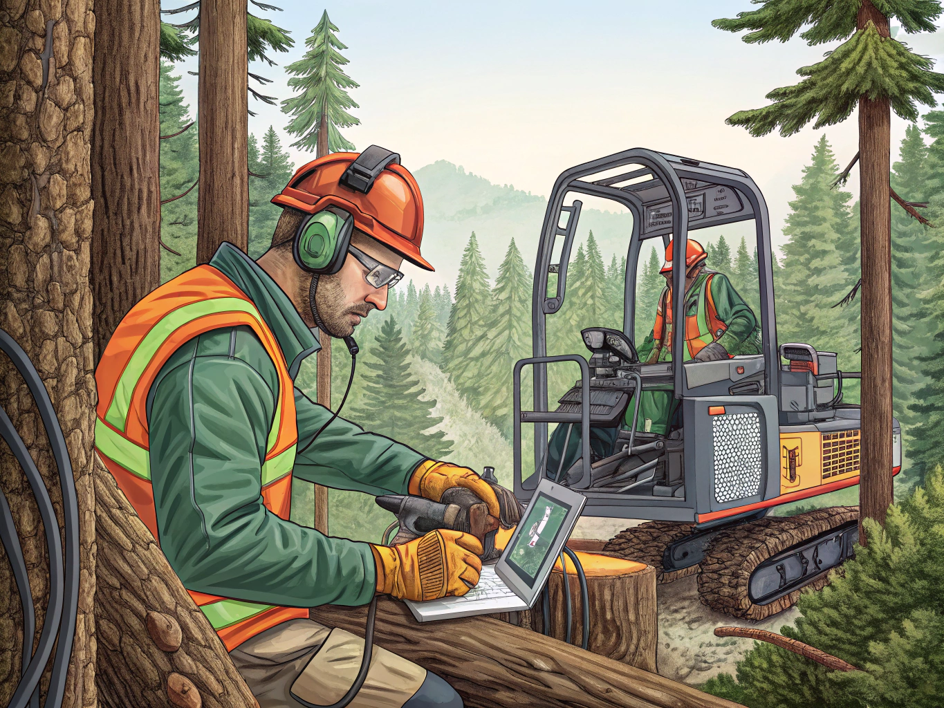 Feller Buncher Operator Job Description