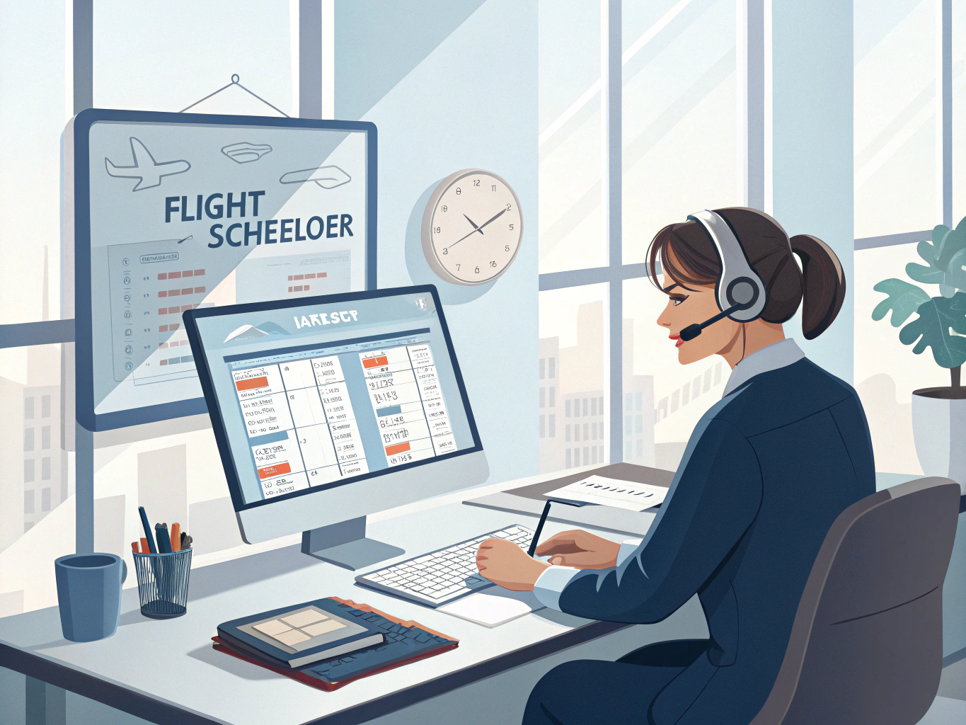 Flight Crew Scheduler Job Description