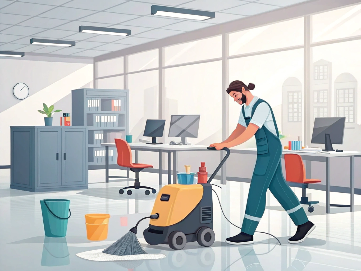 Floor Cleaner Job Description