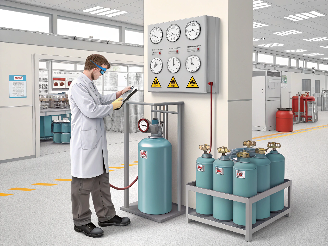 Gas Cylinder Processor Job Description