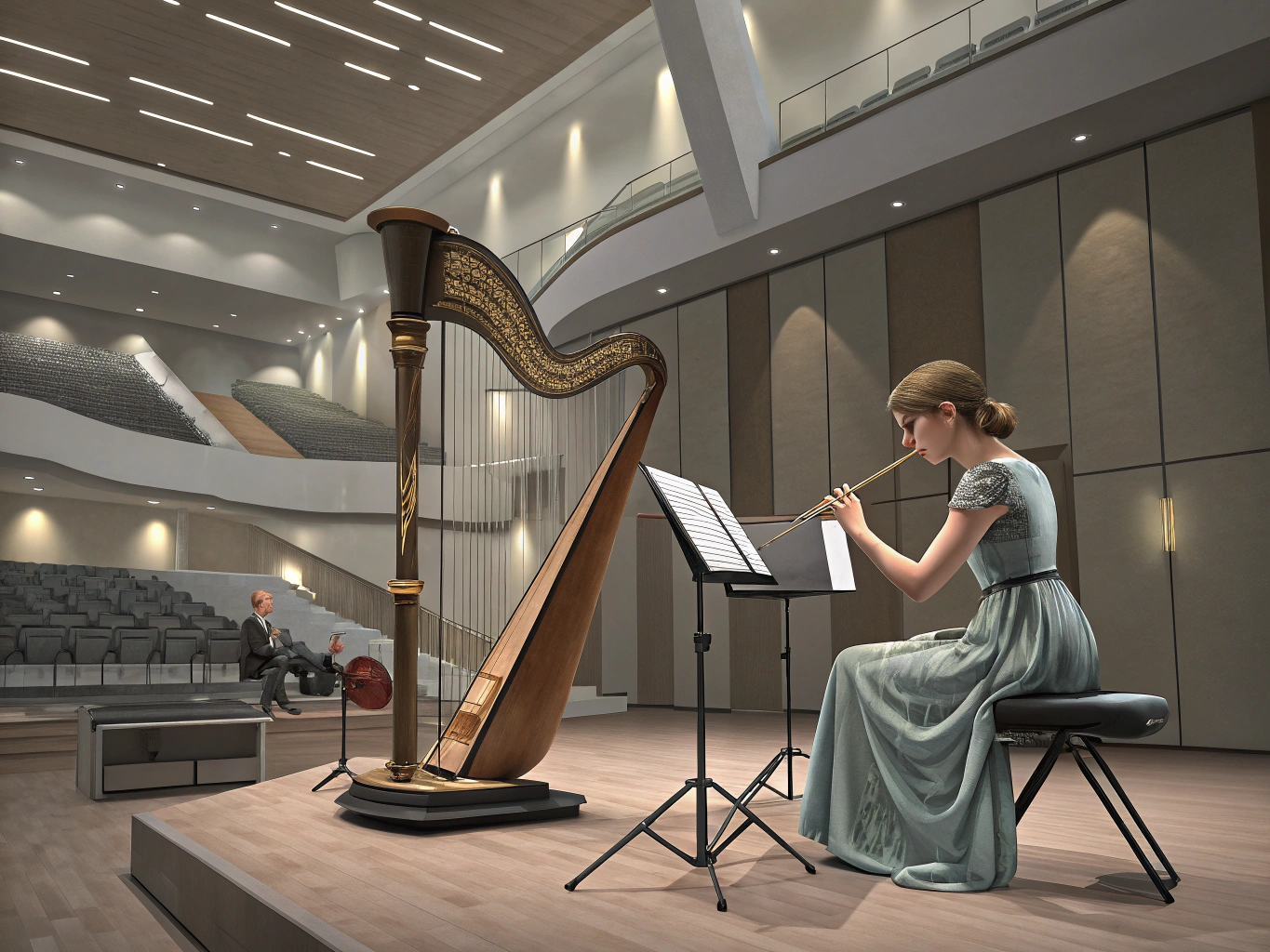 Harpist Job Description