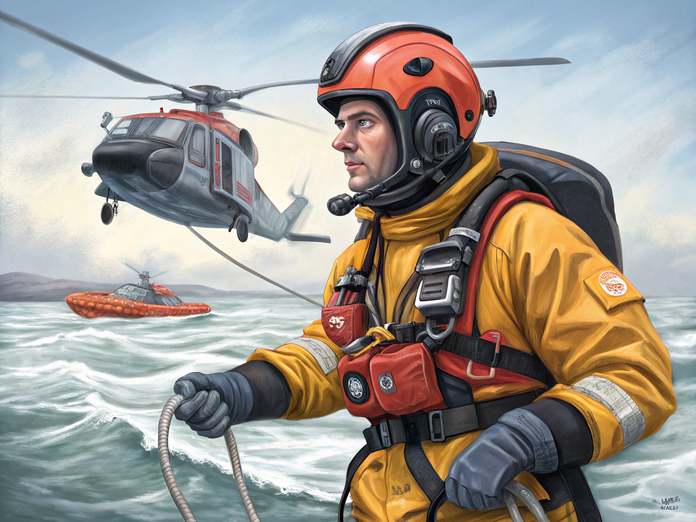 Helicopter Search And Rescue Aircrew Swimmer Job Description