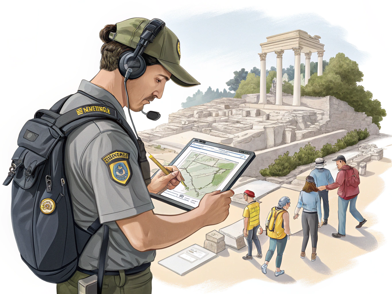 Historical Site Guide Job Description