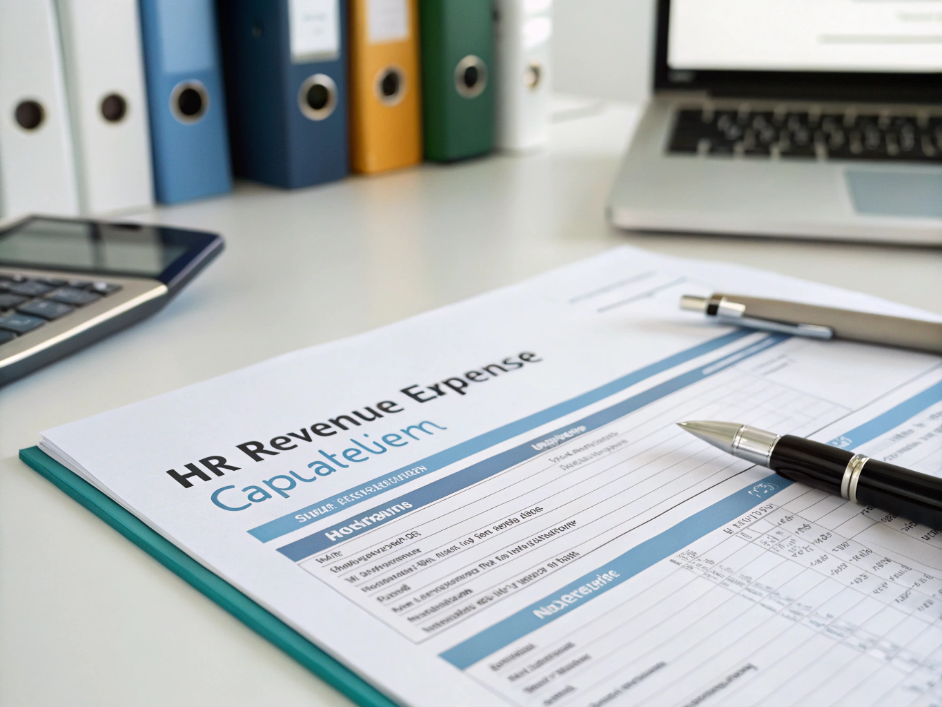 Hr Revenue Expense Calculations Spreadsheet