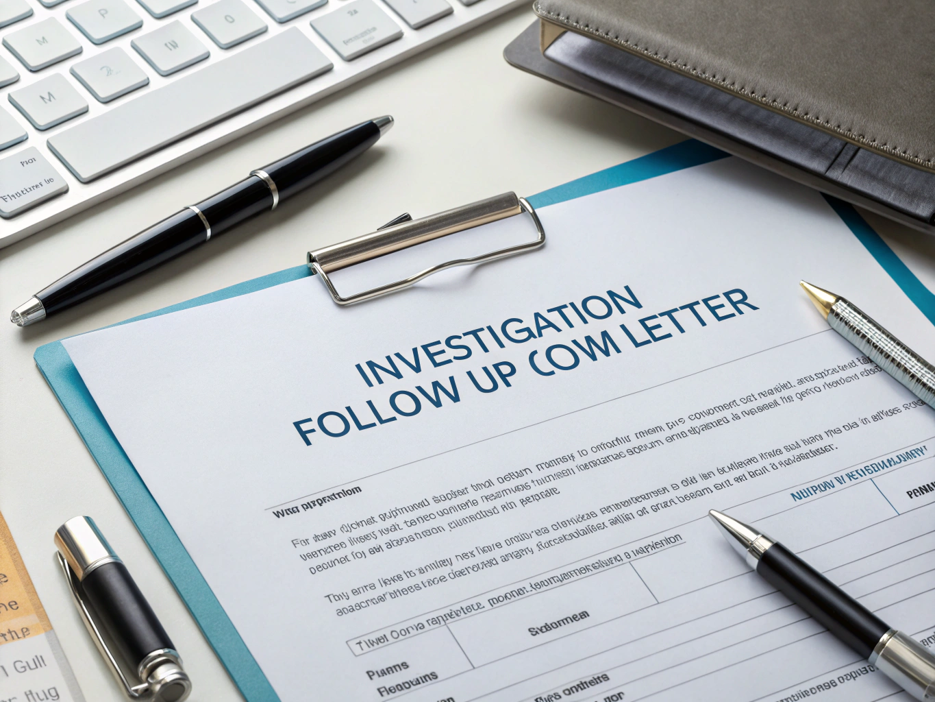 Investigation Follow Letter To Complainant