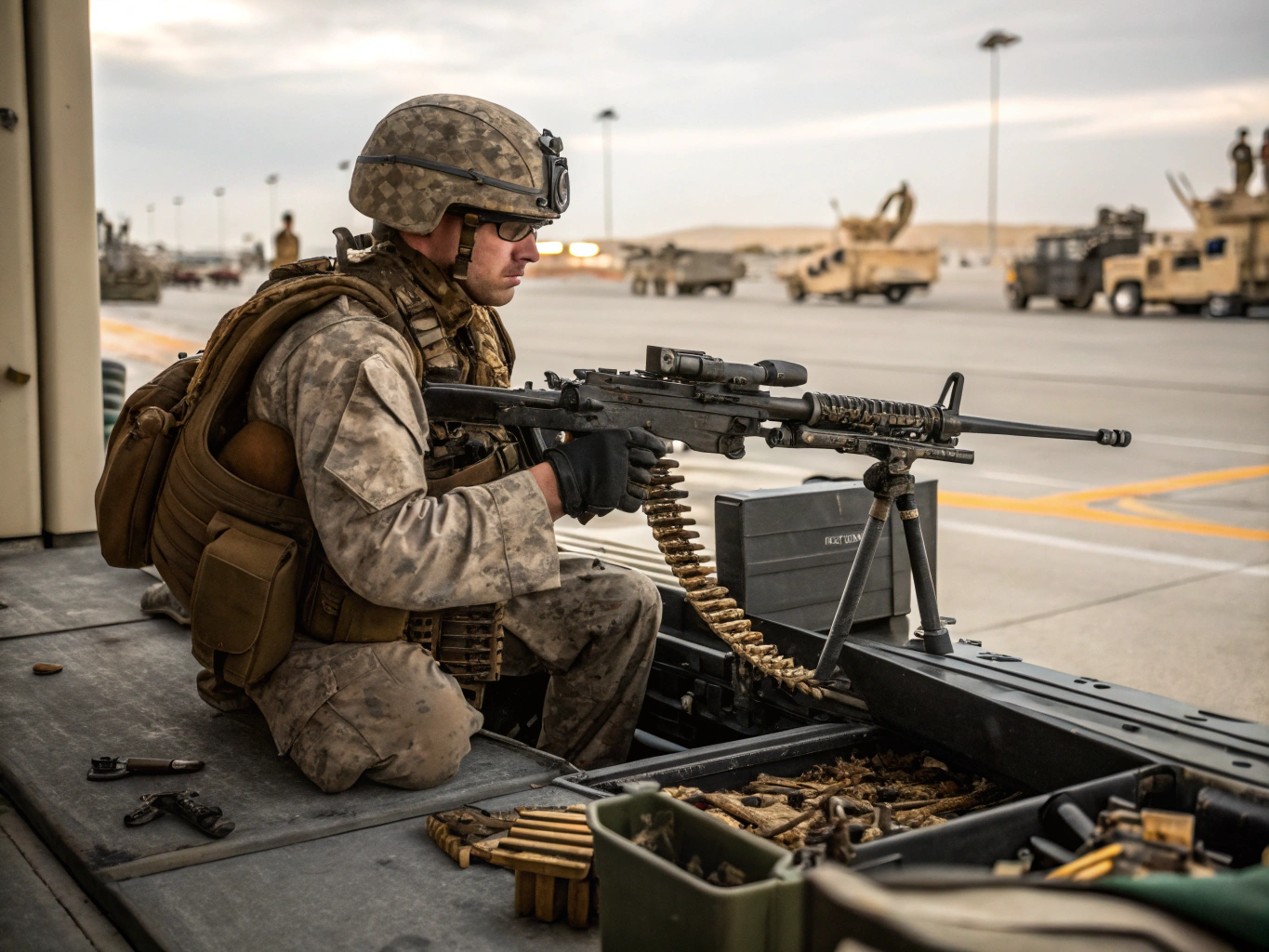 Machine Gunner Job Description