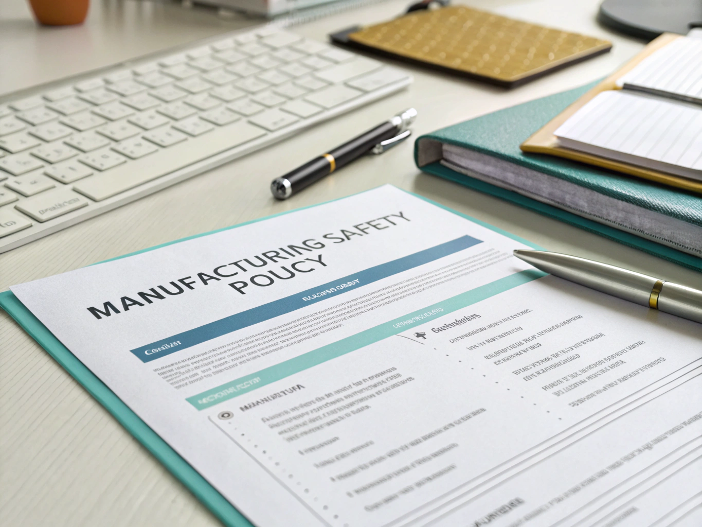 Manufacturing Safety Policy