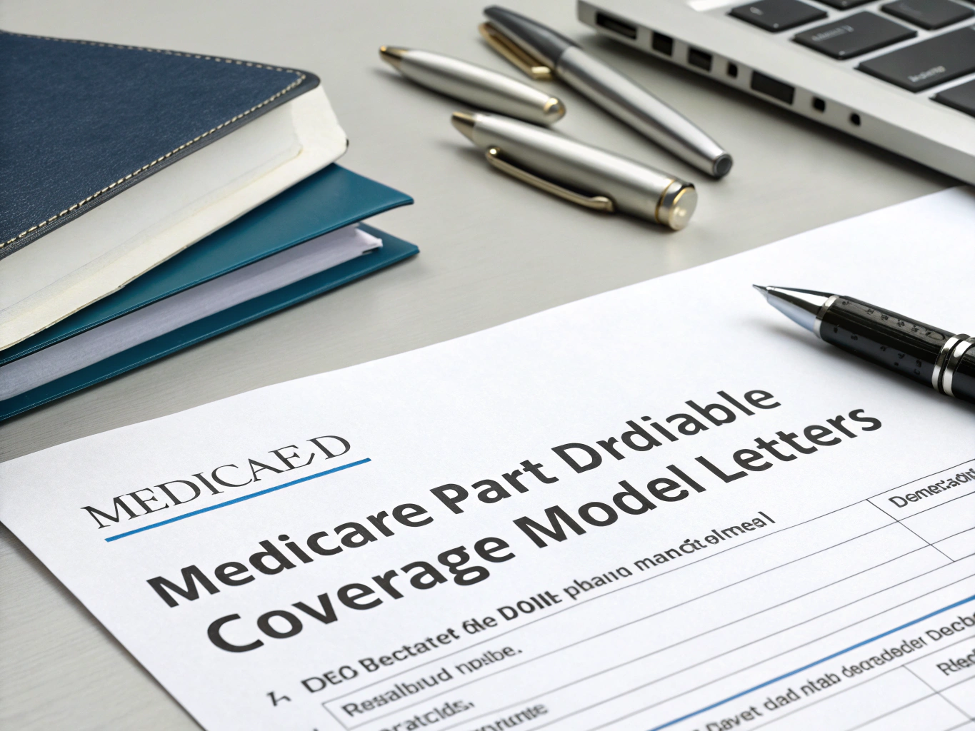 Medicare Part D Creditable Coverage Model Notice Letters