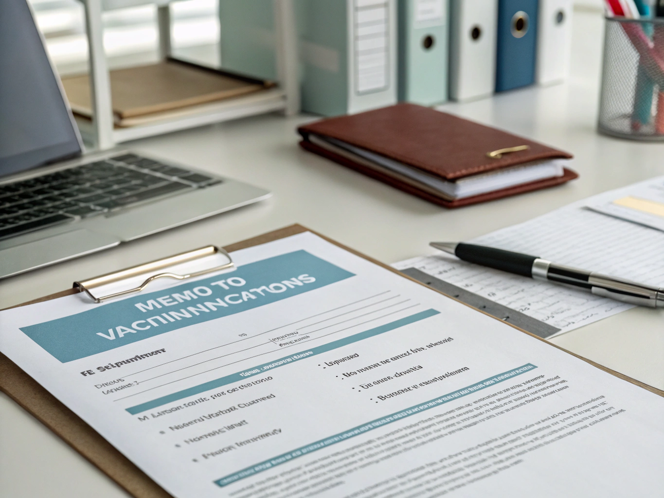 Memo To Employees Vaccinations