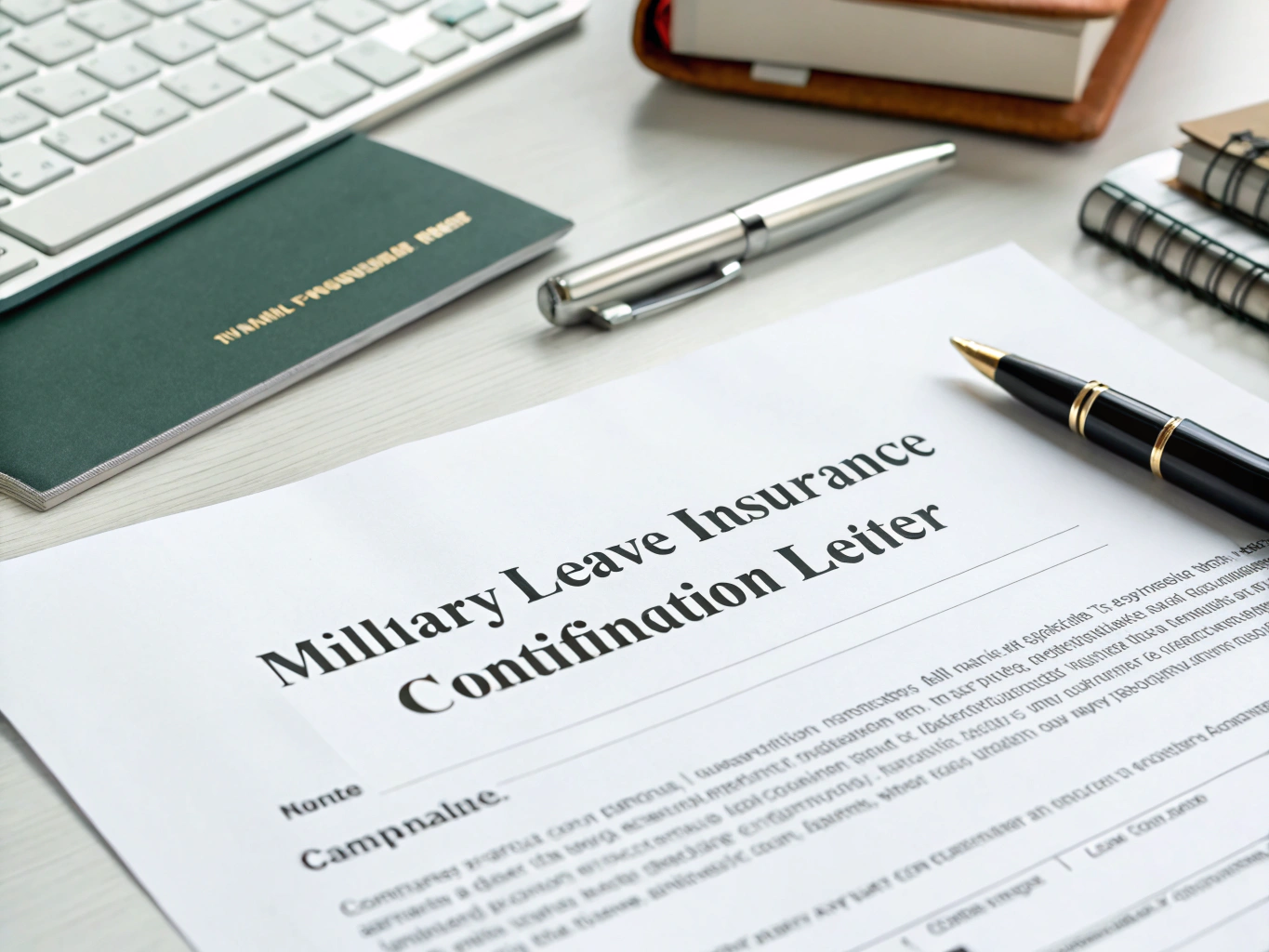 Military Leave Insurance Continuation Letter