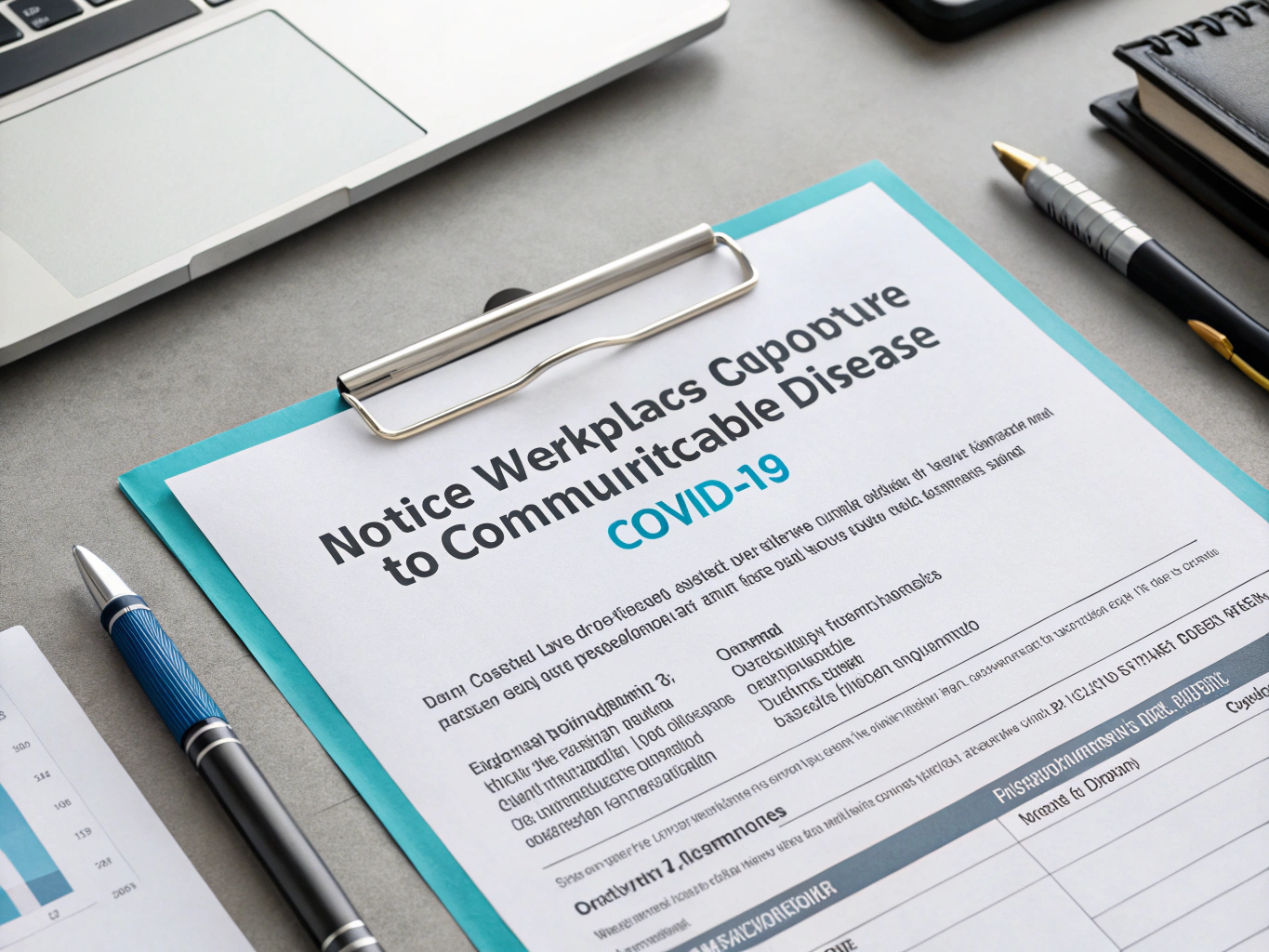 Notice Workplace Exposure To Communicable Disease Covid 19