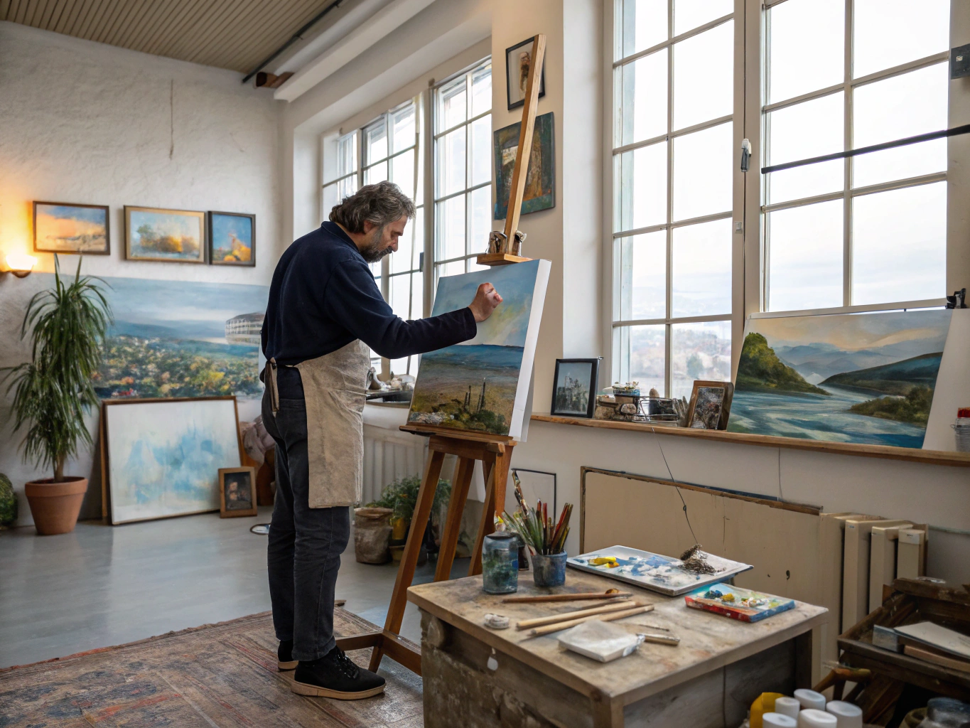 Oil Painter Job Description