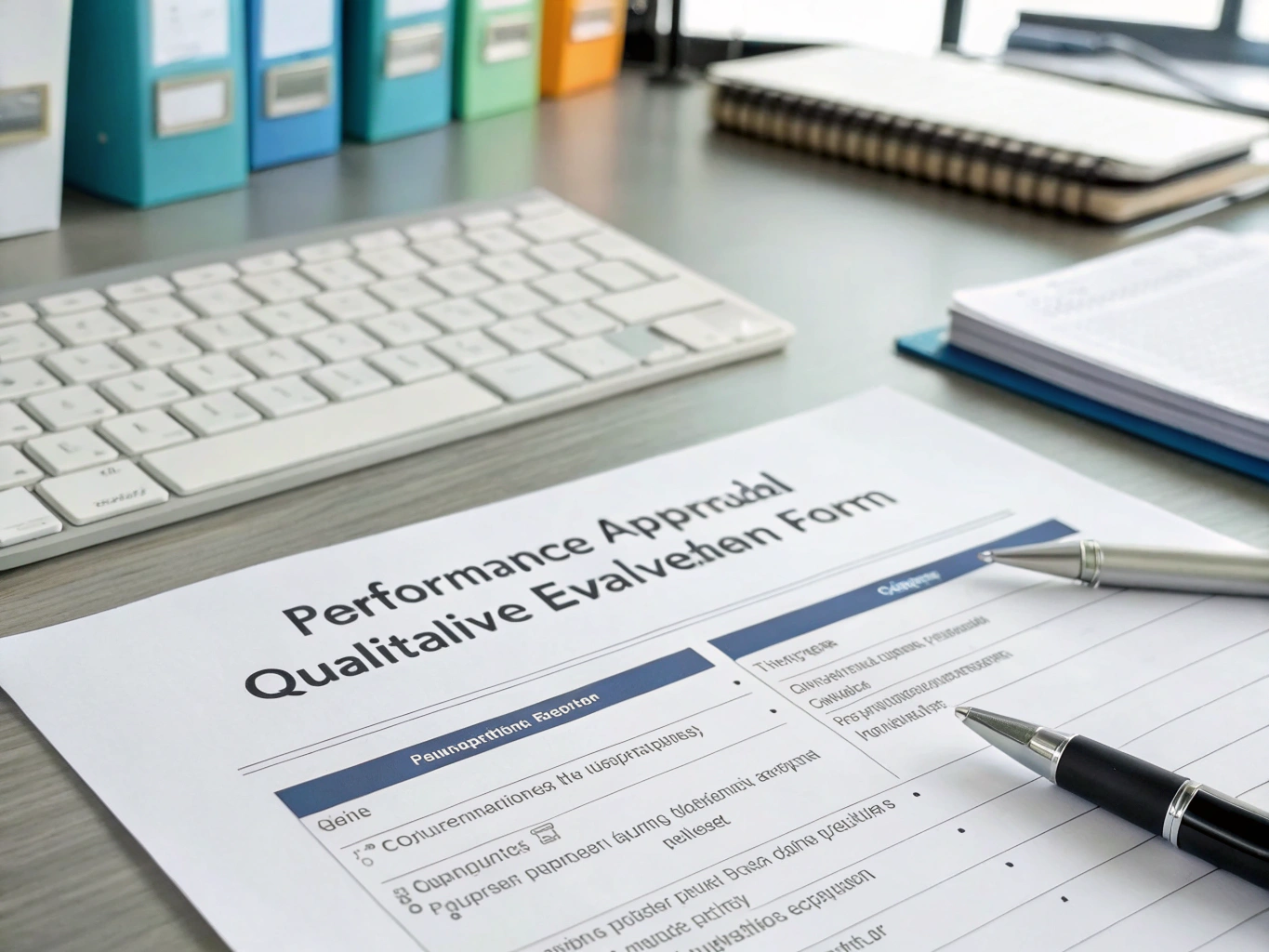 Performance Appraisal Qualitative Evaluation