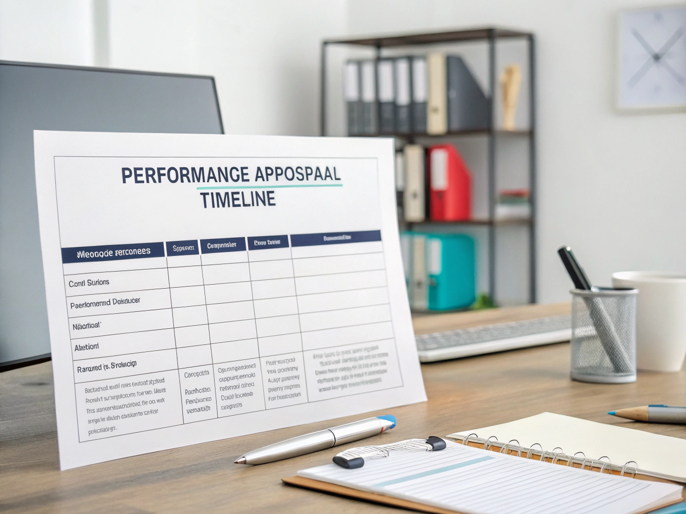 Performance Appraisal Timeline