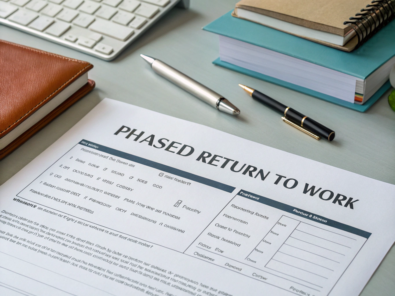 Phased Return To Work