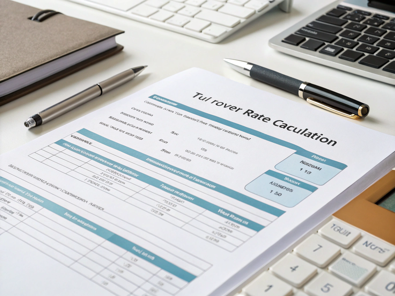 Turnover Rate Calculation Spreadsheet